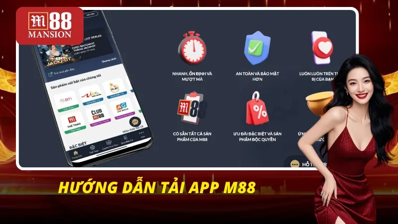 M88 35 Cách tải ứng dụng nhà cái M88 về điện thoại