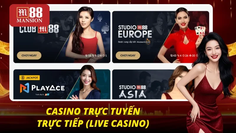M88 38 Sòng casino trực tuyến có mặt tại M88